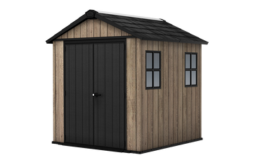 Signature Apex Shed 7.5x7ft - Ashwood Brown