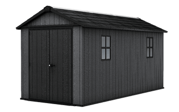 Newton Plus Shed 7.5x15ft - Grey