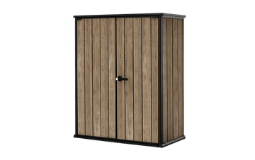 Signature 1400L High Store Storage Cabinet - Ashwood Brown