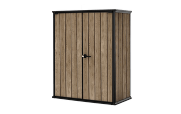 Signature 1400L High Store Storage Cabinet - Ashwood Brown
