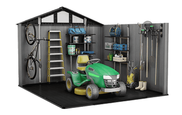 Stronghold 10x11.5 Shed - Grey