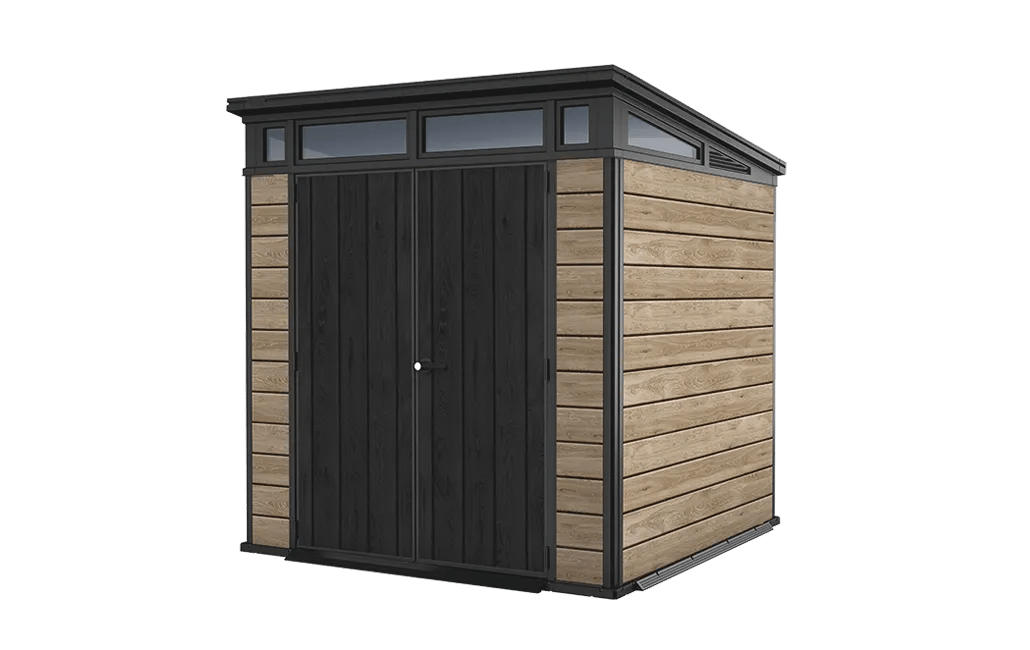 Signature Shed 7x7ft - Ashwood Brown