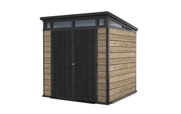 Signature Shed 7x7ft - Ashwood Brown