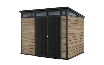Signature Shed 9x7ft - Ashwood Brown