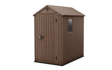 Darwin Shed 6x4ft - Brown