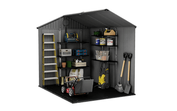 Darwin Shed 6x8ft - Grey